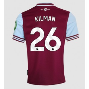 West Ham United Max Kilman #26 Domaci Dres 2024-25 Kratak Rukavima